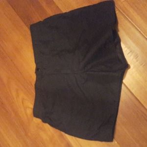 Merona black swim shorts, medium